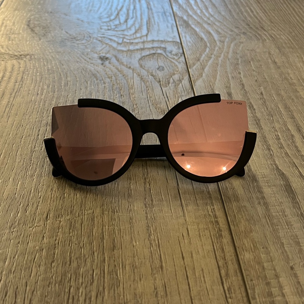 TopFoxx Pink Mirror Sunglasses